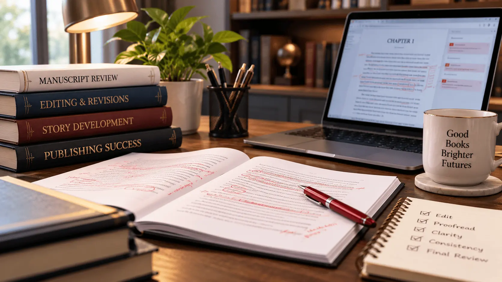 Book editing and manuscript review